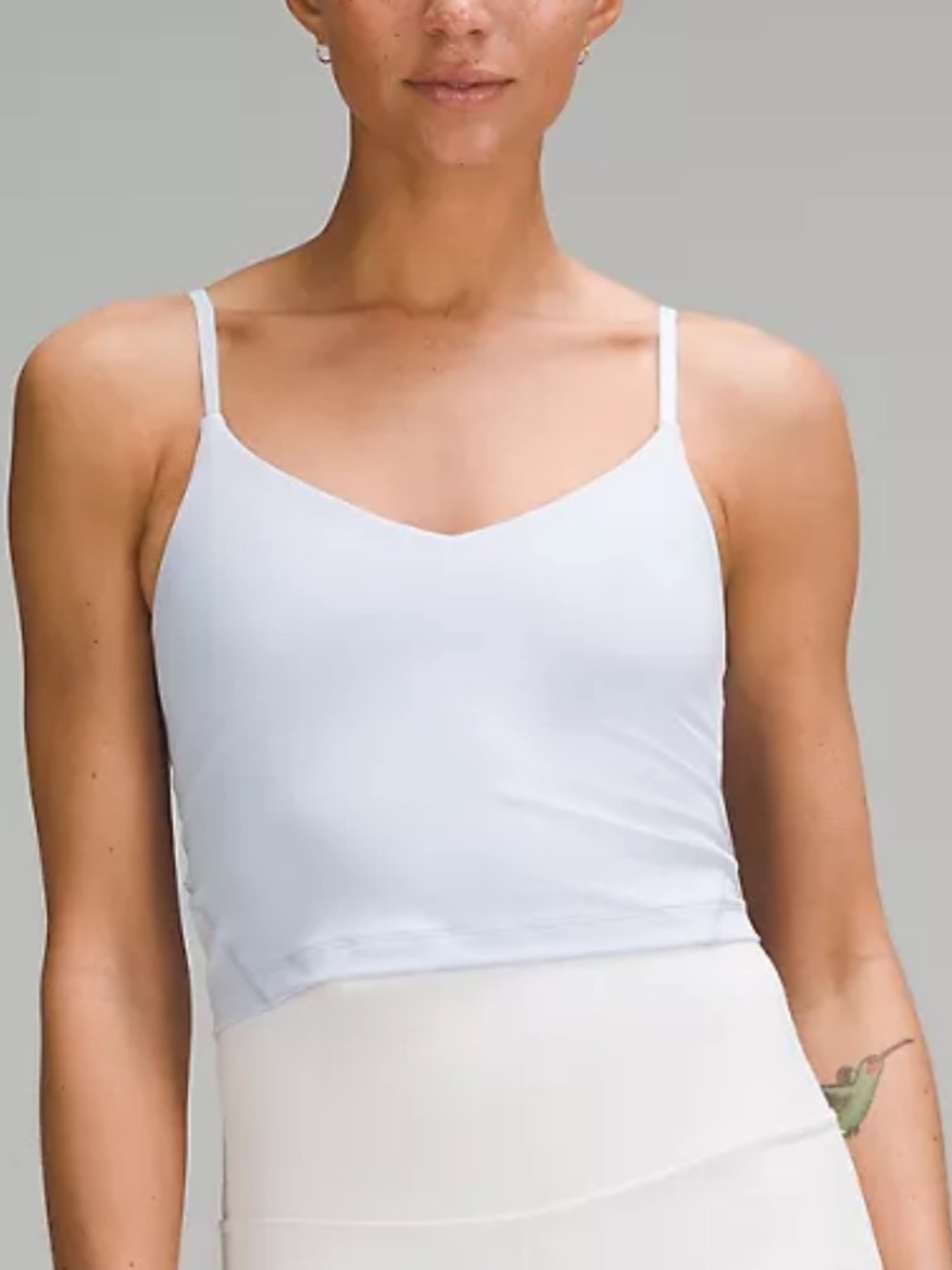 lululemon Align Cropped Cami Tank Top in Windmill Sz 4